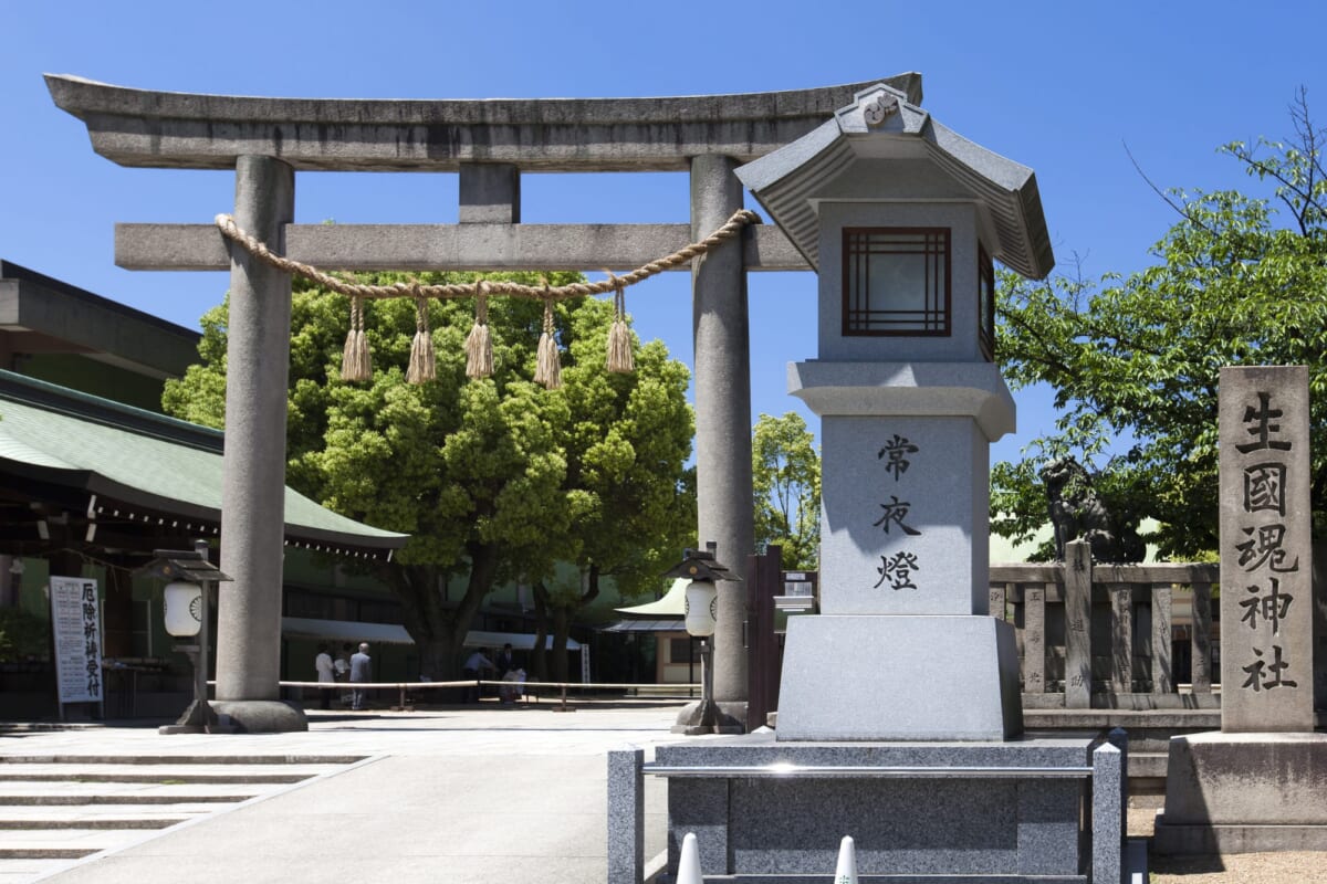生國魂神社（いくたまじんじゃ）